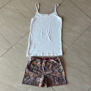 #2172 YOGA SET JOIE TANK TOP & Denise Cronwall Shorts